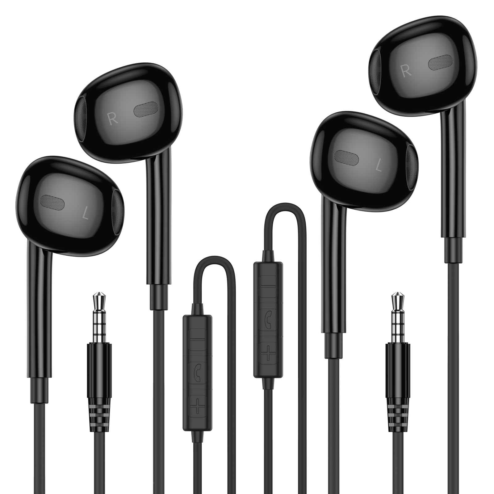 Foto 2 pulgar | Auriculares Intraurales Moswag Con Micrófono Y Control De Volumen - Venta Internacional.