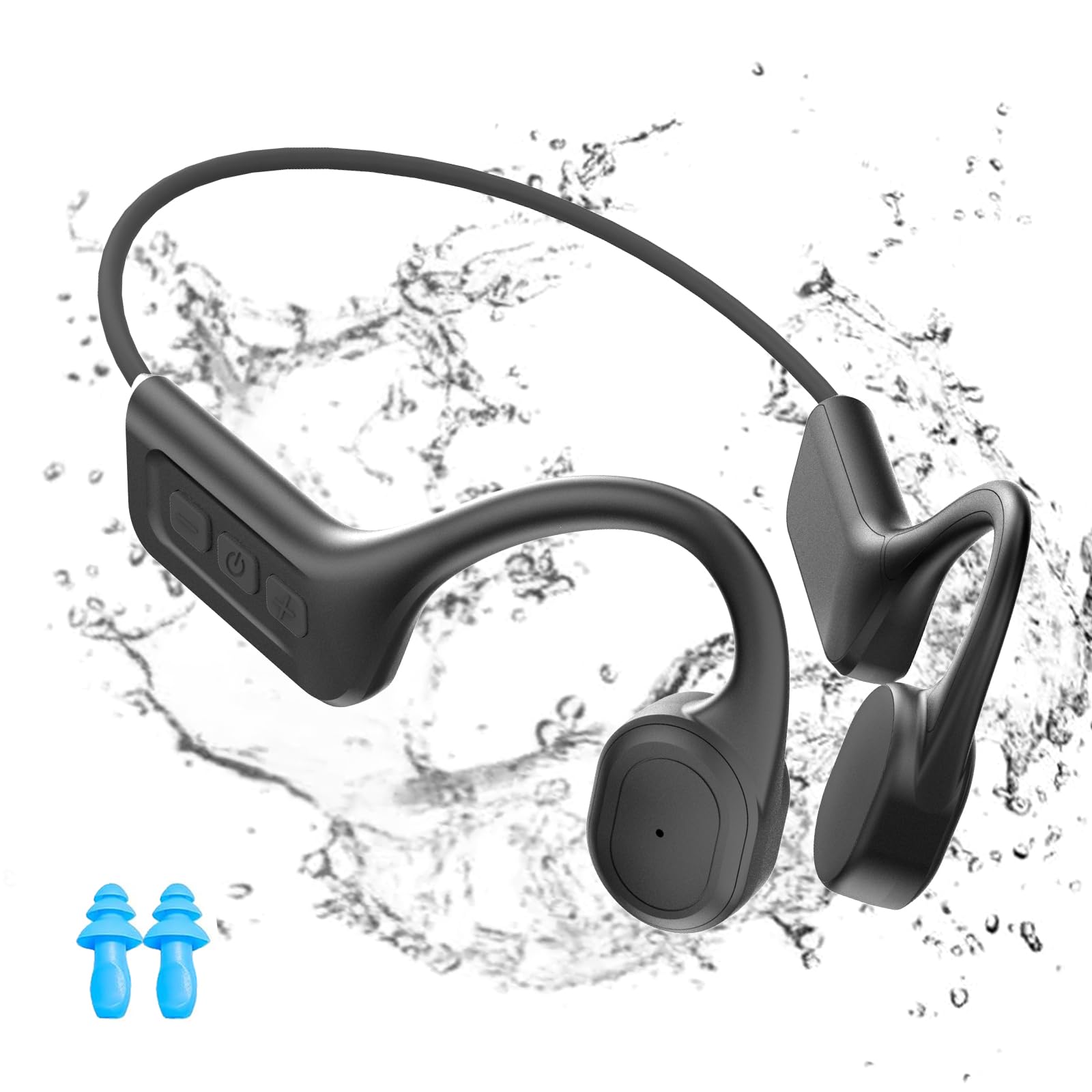 Auriculares De Conducción Ósea Para Natación Ip68 Impermeables Bluetooth 5.3 - Venta Internacional.