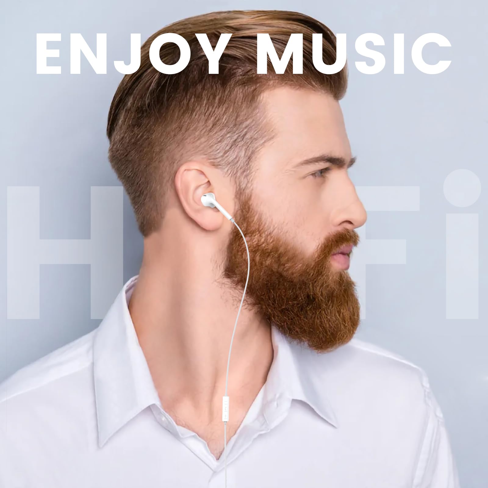 Foto 7 pulgar | Auriculares Con Cable Moswag Con Micrófono, Conector De 3,5 Mm Para Dispositivos - Venta Internacional.