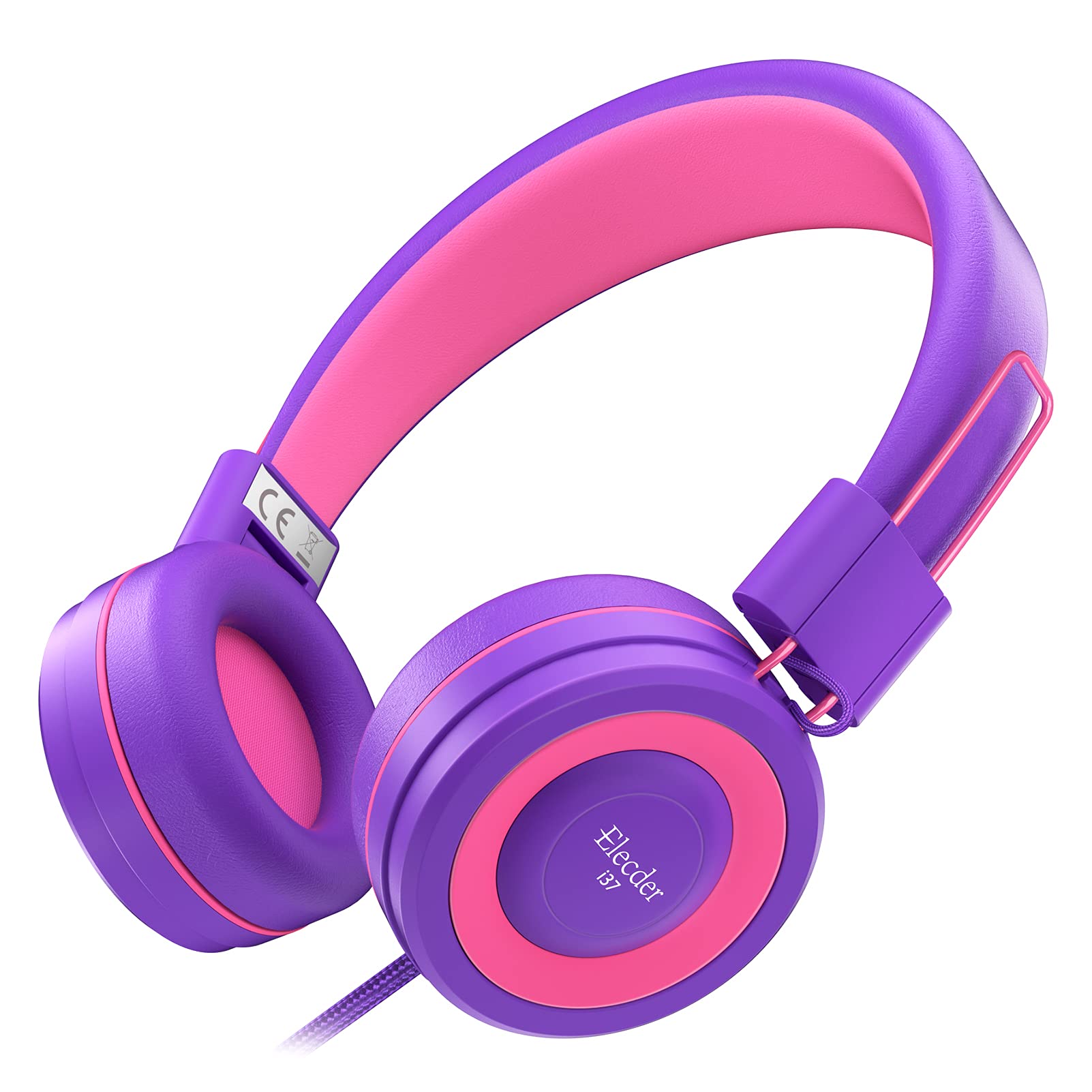 Foto 2 pulgar | Auriculares Estéreo Supraaurales Plegables Elecder I37 Para Niños - Venta Internacional.