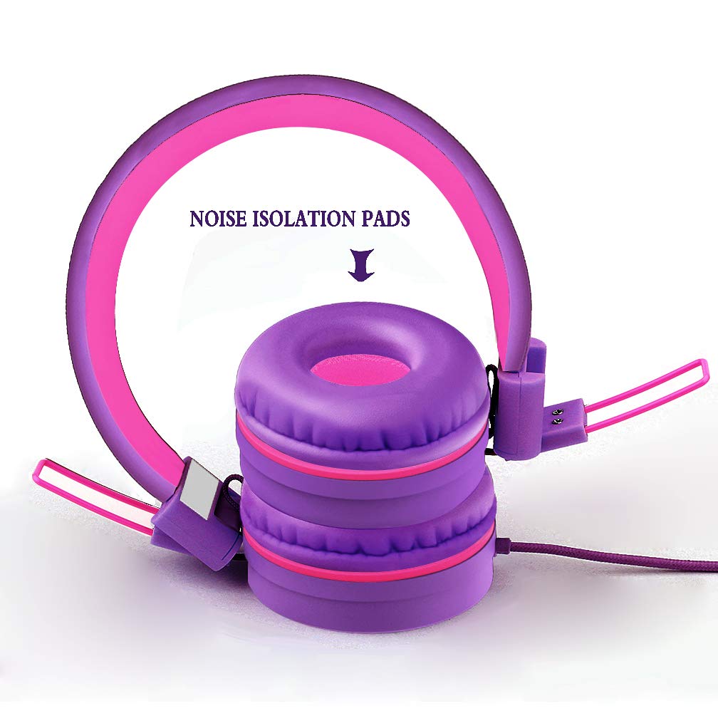 Foto 7 pulgar | Auriculares Estéreo Supraaurales Plegables Elecder I37 Para Niños - Venta Internacional.