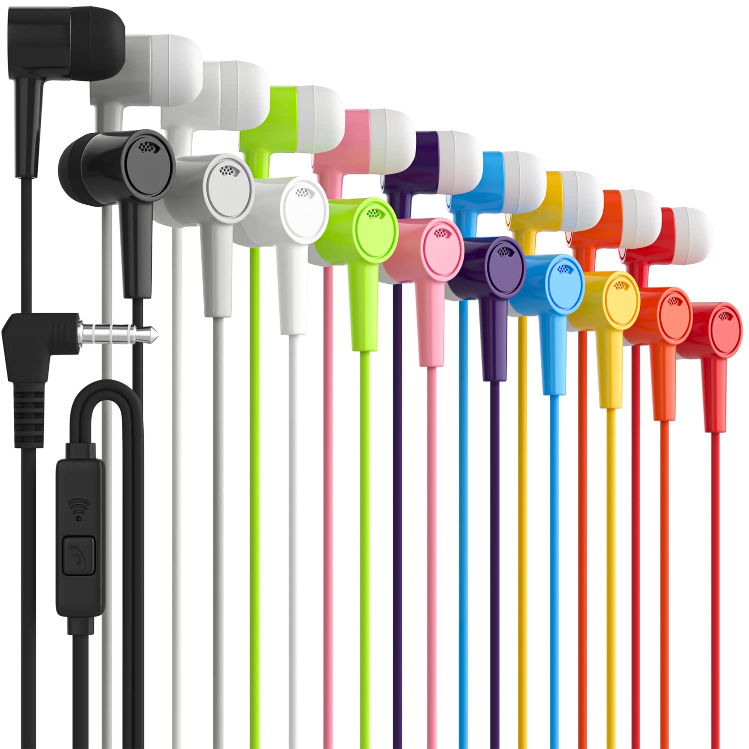 Foto 1 | Auriculares Maeline Con Cable Y Micrófono Estéreo Que Bloquean El Ruido X30 - Venta Internacional.