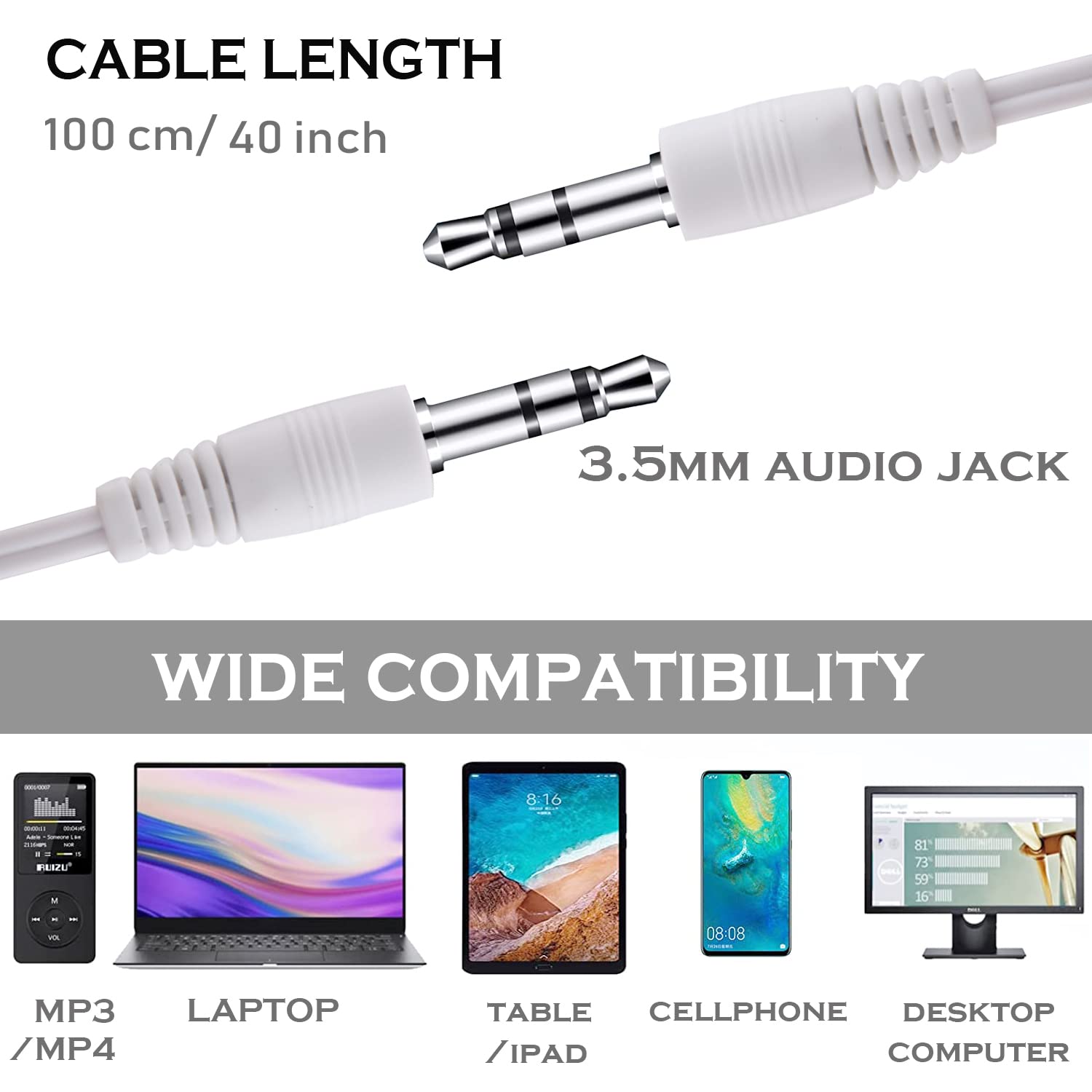 Foto 5 pulgar | Paquete De 100 Auriculares Cn-outlet Para Iphone/android - Venta Internacional.