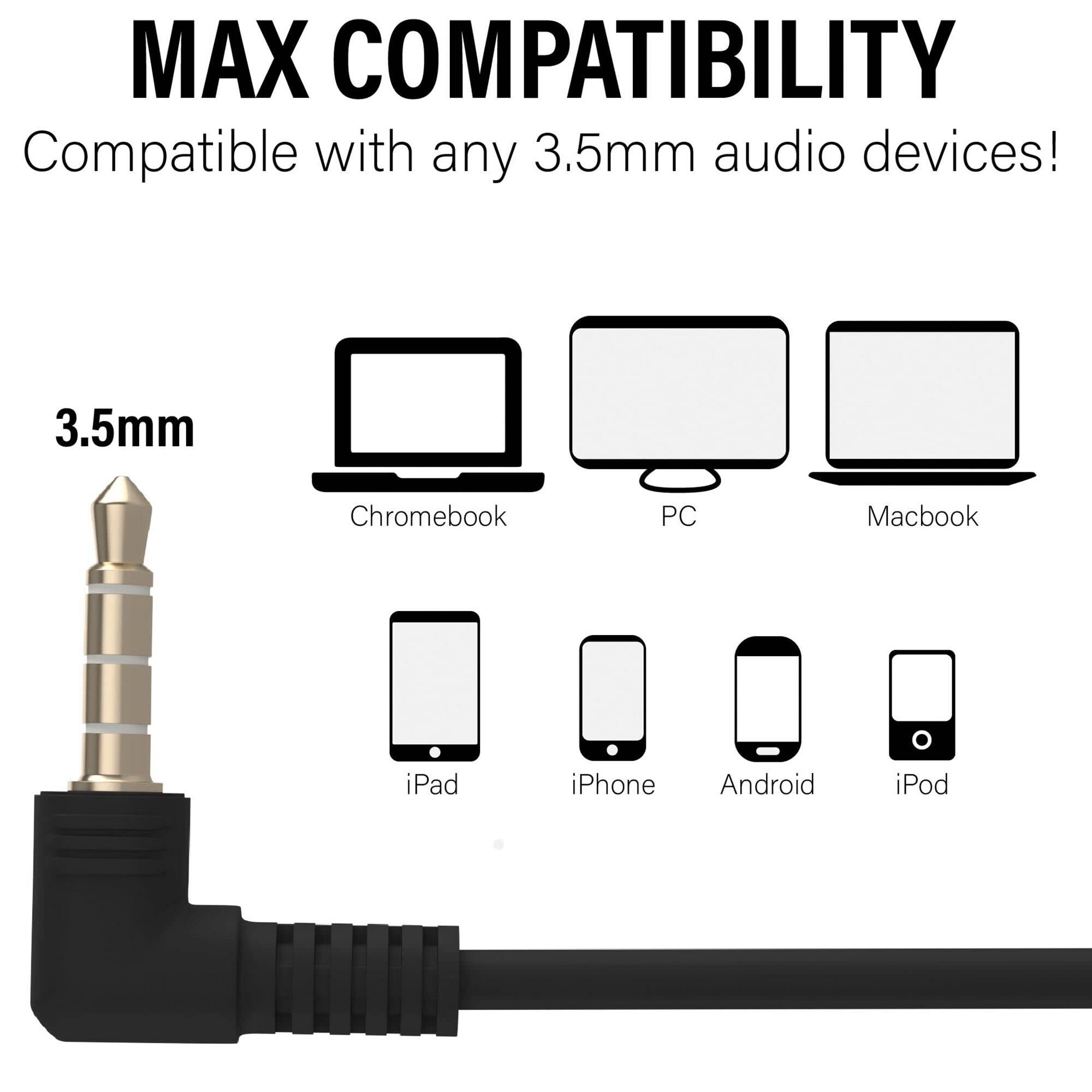 Foto 7 pulgar | Auriculares Maeline Bulk, Paquete De 10, Negros Con Micrófono Android - Venta Internacional.