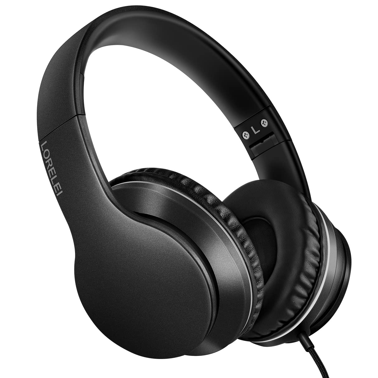 Foto 2 pulgar | Auriculares Lorelei X6 Para Colocar Sobre Las Orejas Con Micrófono Plegables Negros - Venta Internacional.