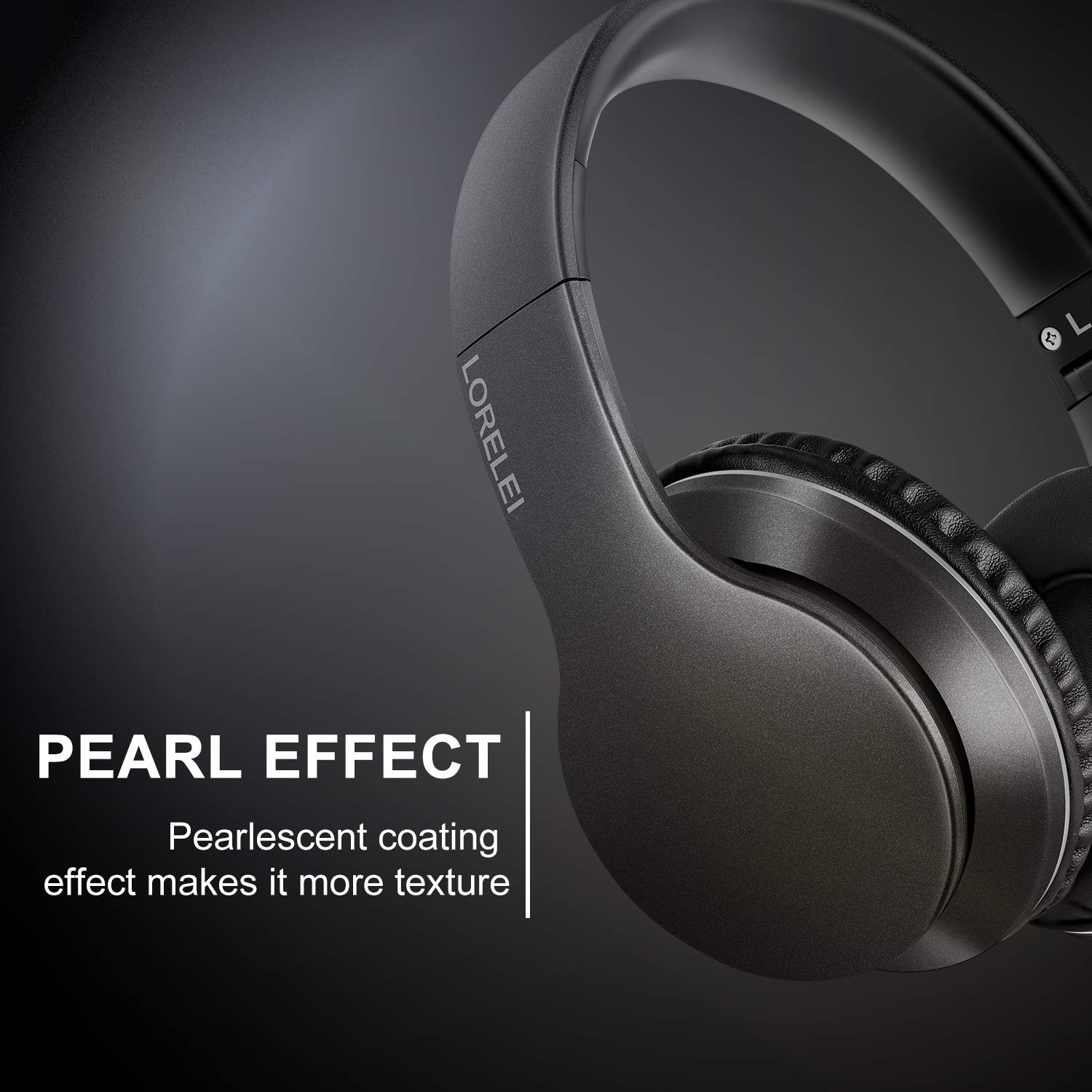 Foto 3 pulgar | Auriculares Lorelei X6 Para Colocar Sobre Las Orejas Con Micrófono Plegables Negros - Venta Internacional.