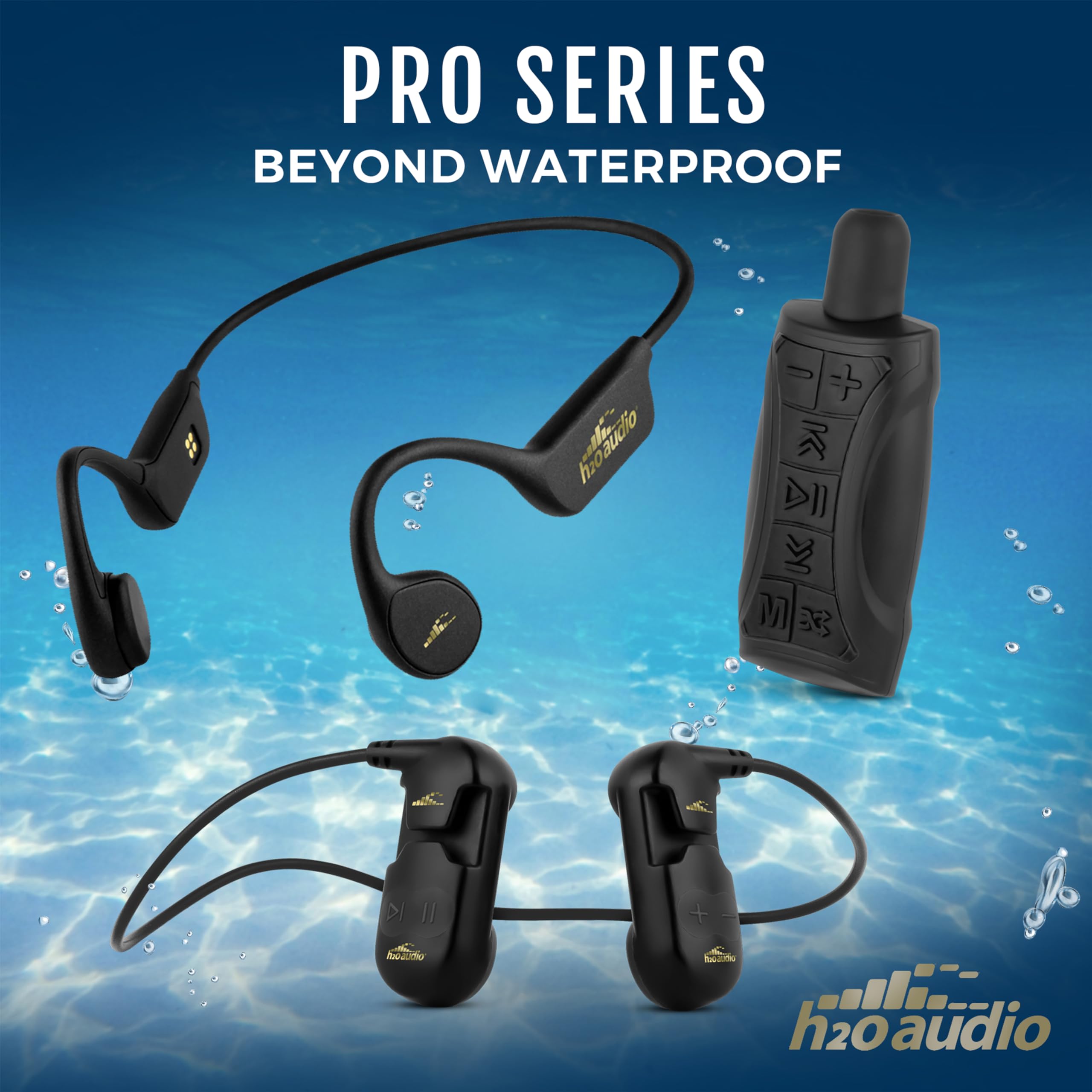 Foto 8 pulgar | Auriculares Impermeables De Conducción Ósea H2o Audio Sonar Pro - Venta Internacional.