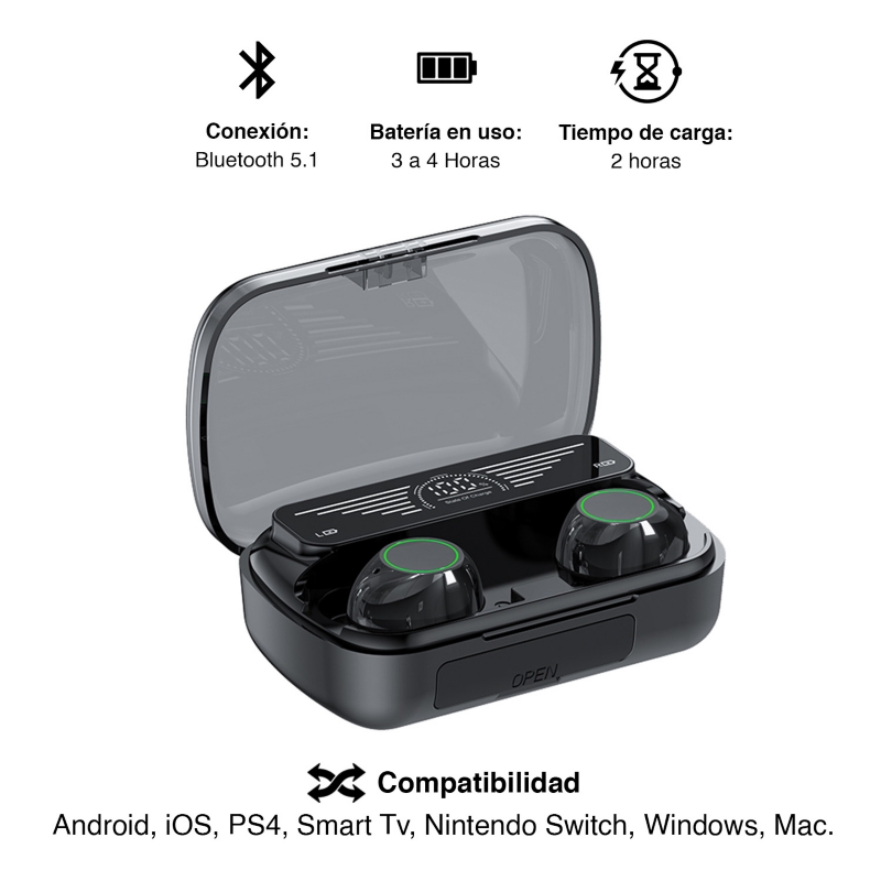 Foto 4 pulgar | Auriculares Auriculares Bq10 Black - Venta Internacional.
