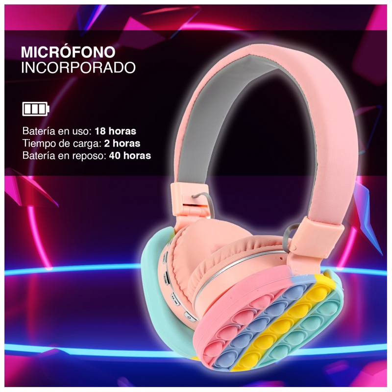 Foto 3 pulgar | Auriculares Auriculares 806e Rosa - Venta Internacional.