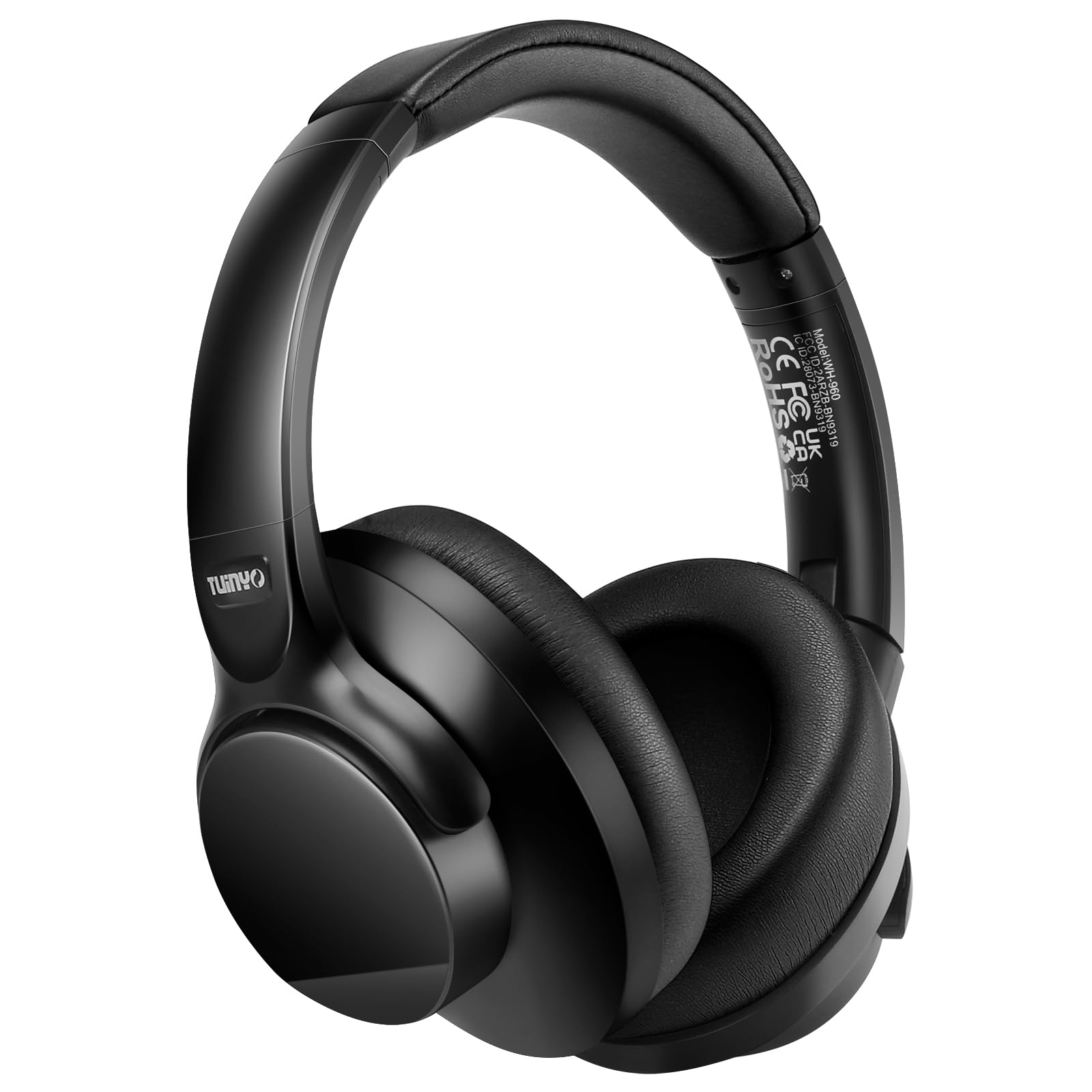 Auriculares Inalámbricos Bluetooth Tuinyo Para Colocar Sobre Las Orejas, Negros - Venta Internacional.