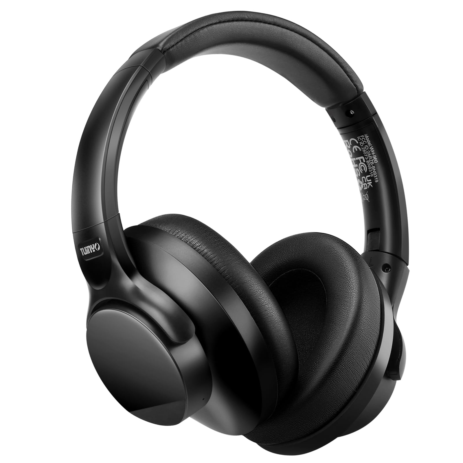 Foto 7 pulgar | Auriculares Inalámbricos Bluetooth Tuinyo Para Colocar Sobre Las Orejas, Negros - Venta Internacional.