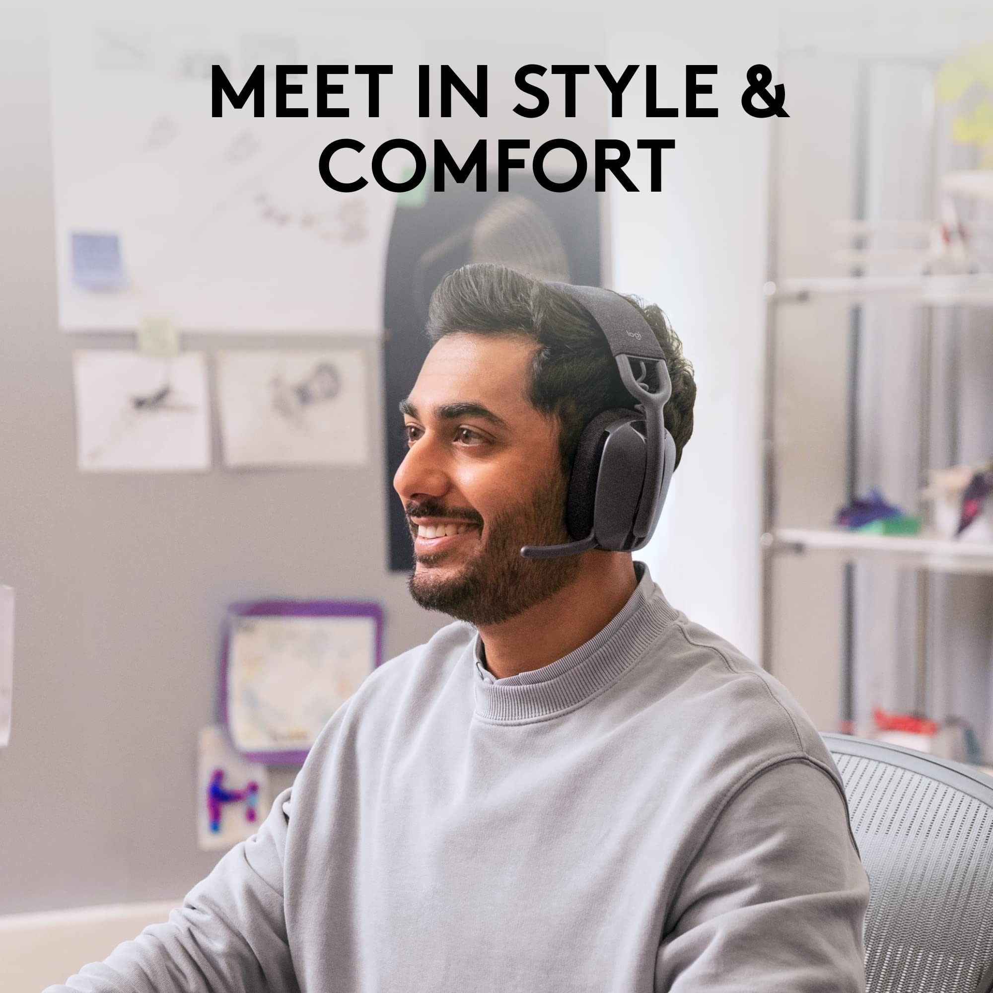 Foto 7 | Auriculares Inalámbricos Bluetooth Logitech Zone Vibe Con Micrófono - Venta Internacional.