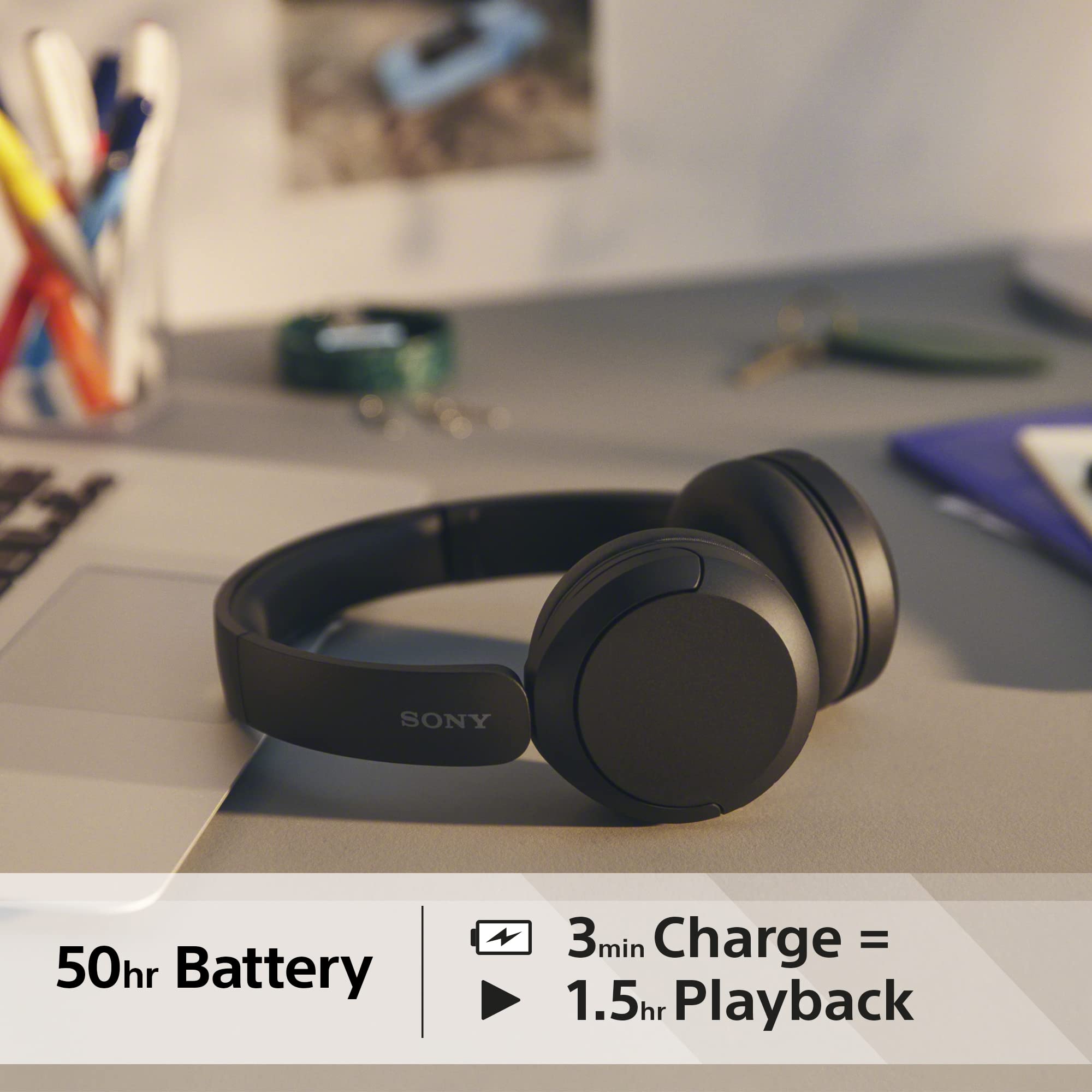Foto 4 pulgar | Auriculares Inalámbricos Bluetooth Sony Wh-ch520b.ce7 Negros - Venta Internacional.