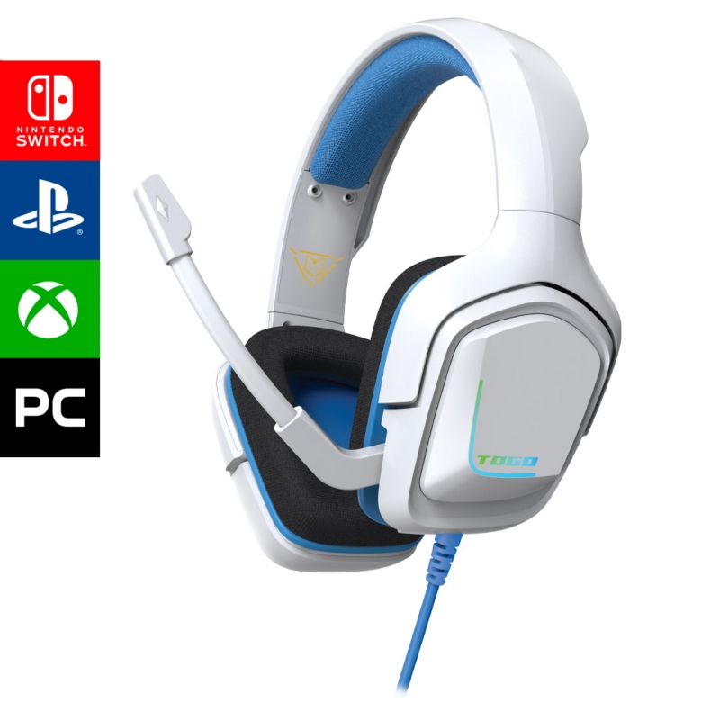 Auriculares Togo K21 Pro Gamer Rgb Con Bocina De 40 Mm - Venta Internacional.