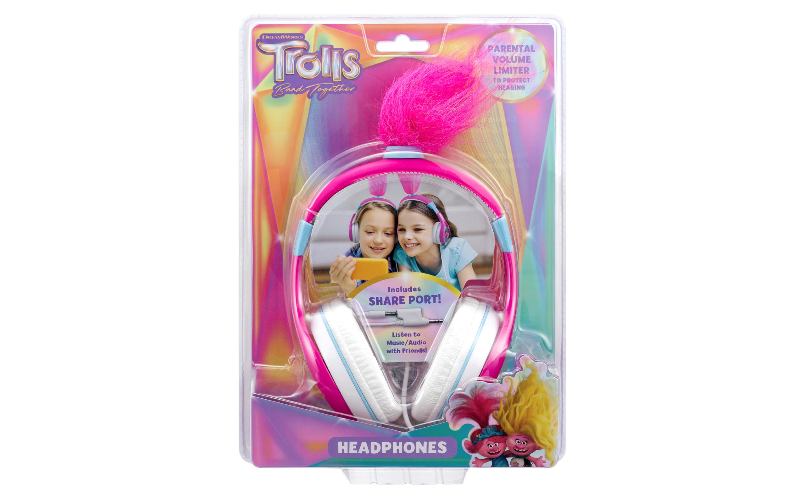 Foto 8 pulgar | Auriculares Ekids Trolls Band Together Para Niños Con Control De Volumen - Venta Internacional.