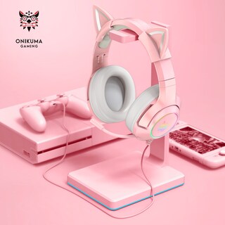 Foto 1 | Auriculares Onikuma K9 Cat On-ear Jack De 3,5 Mm Con Iluminación Rgb - Venta Internacional.