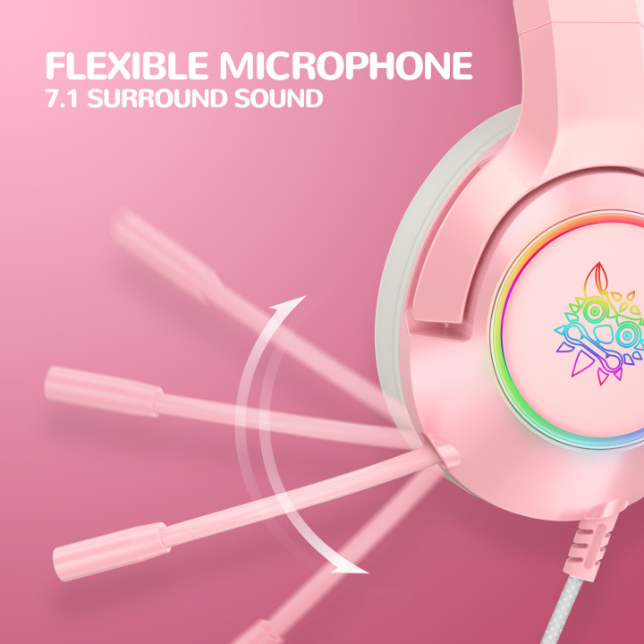 Foto 6 | Auriculares Onikuma K9 Cat On-ear Jack De 3,5 Mm Con Iluminación Rgb - Venta Internacional.