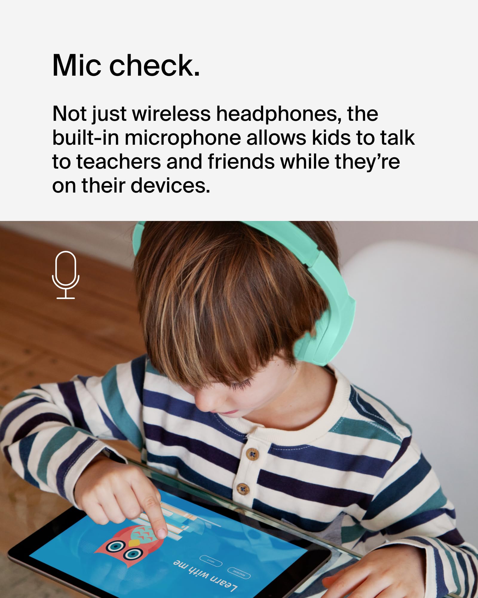 Foto 6 | Auriculares Inalámbricos Bluetooth Belkin Soundform Mini Kids - Venta Internacional.