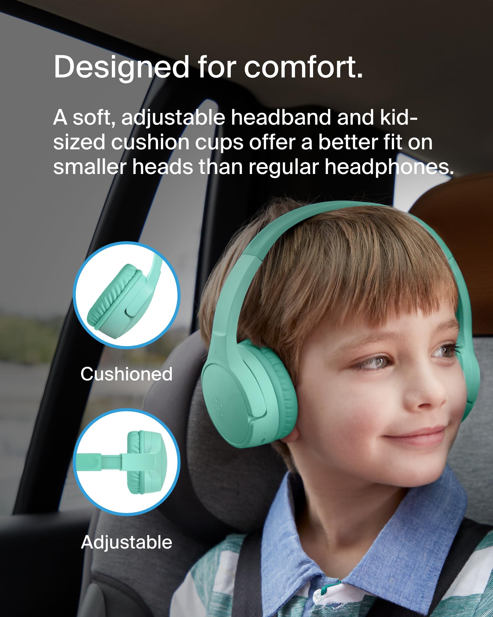 Foto 8 pulgar | Auriculares Inalámbricos Bluetooth Belkin Soundform Mini Kids - Venta Internacional.