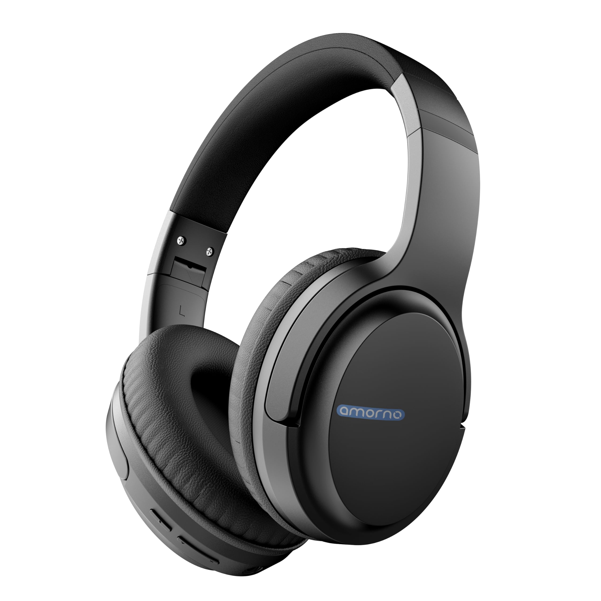 Foto 2 pulgar | Auriculares Bluetooth Amorno Over Ear De 68 Horas De Reproducción, Color Negro - Venta Internacional.