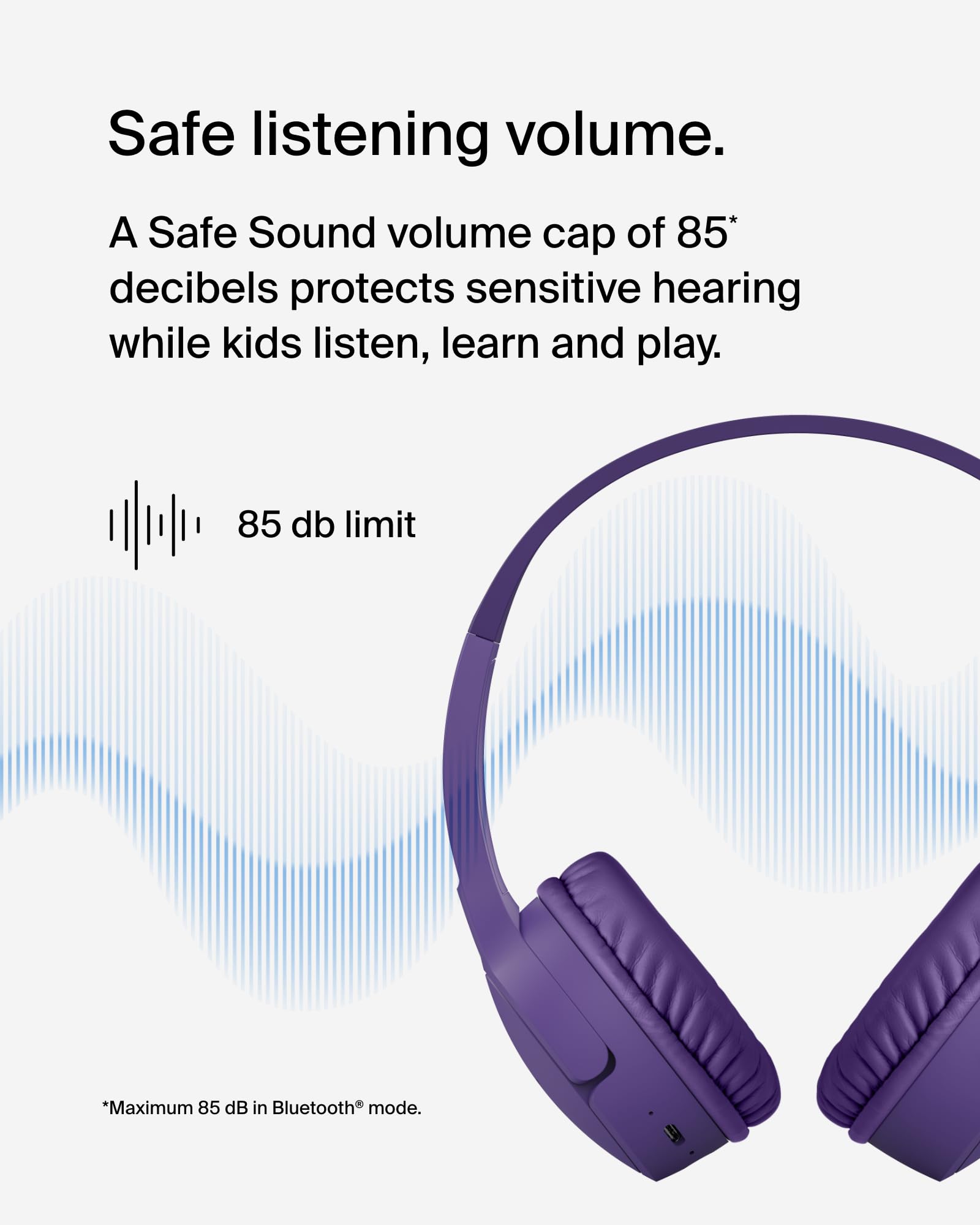 Foto 4 pulgar | Auriculares Inalámbricos Bluetooth Para Niños Belkin Soundform Mini - Venta Internacional.