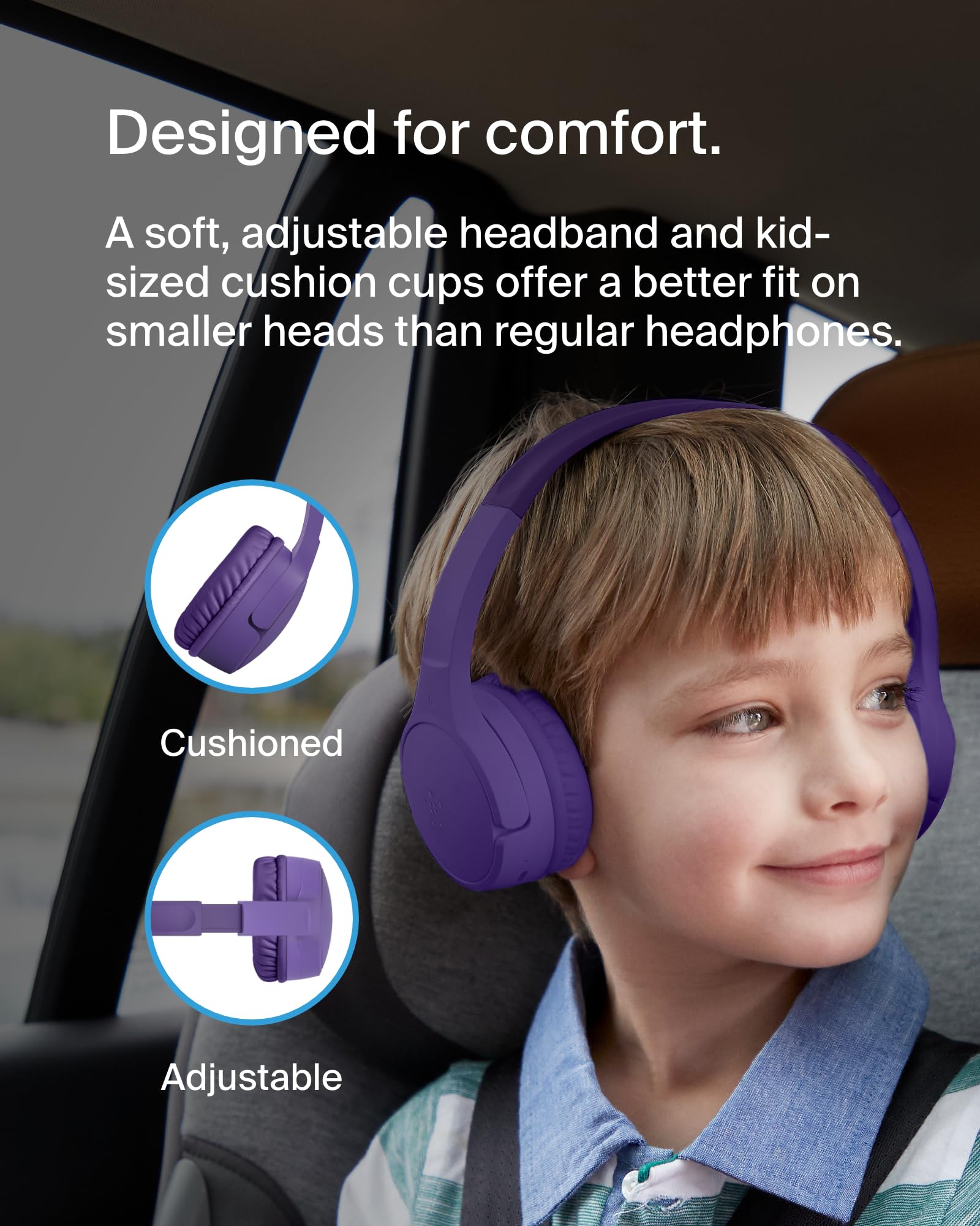 Foto 8 pulgar | Auriculares Inalámbricos Bluetooth Para Niños Belkin Soundform Mini - Venta Internacional.