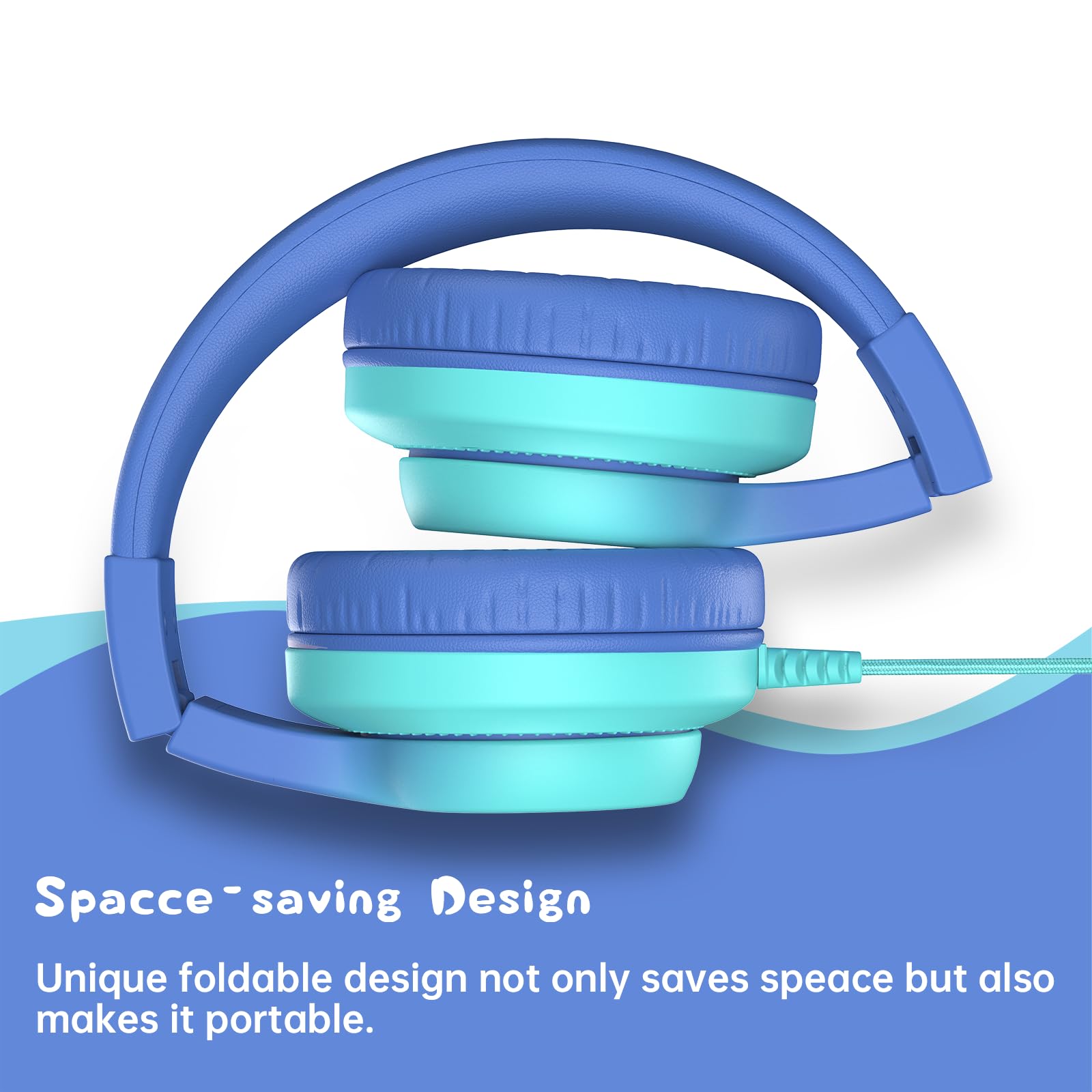 Foto 7 | Auriculares Candy Bila Kids Con Cable Y Límite De Volumen Para Micrófono - Venta Internacional.
