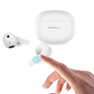 Foto 2 | Audífonos Argomtech Skeipods E55 Inalámbricos Control Táctil Color Azul