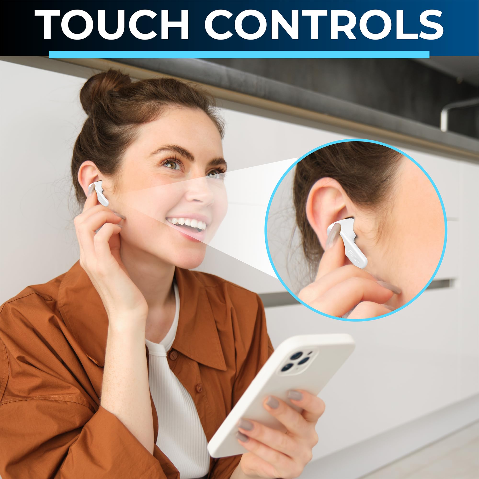 Foto 6 pulgar | Auriculares True Wireless Philips Tat1138 Bluetooth 5.3 Blancos - Venta Internacional.