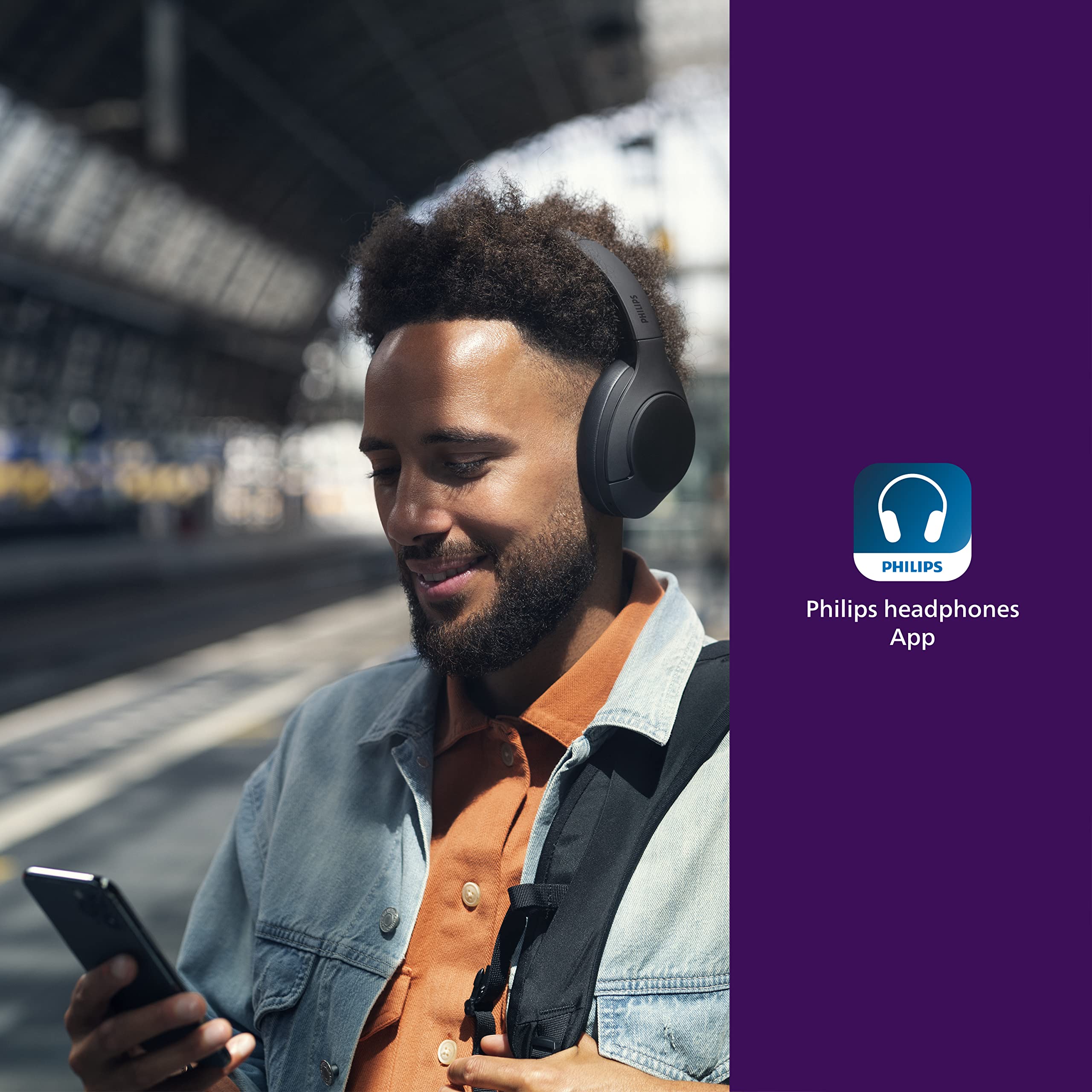 Foto 5 pulgar | Auriculares Bluetooth Philips H8506 Para Colocar Sobre Las Orejas Con Cancelación De Ruido - Venta Internacional.