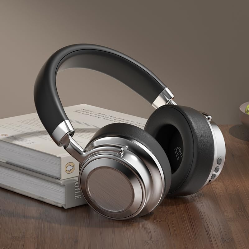 Foto 3 pulgar | Auriculares Bluetooth Vintage De Metal Con Batería De 38 Horas - Venta Internacional.