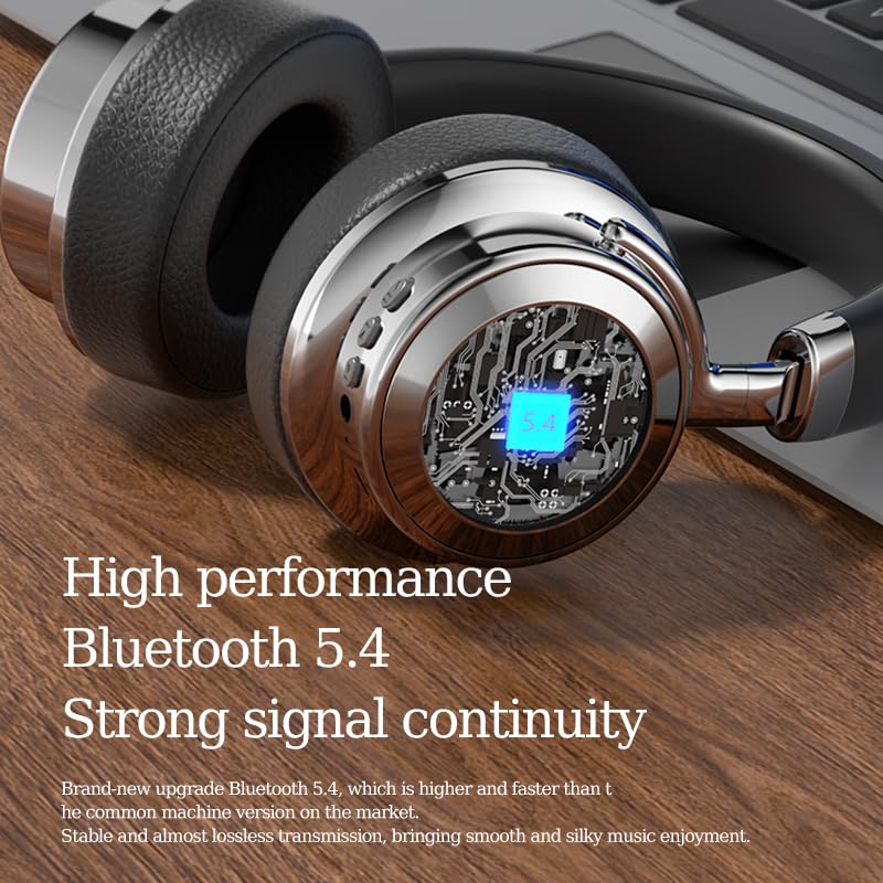 Foto 6 pulgar | Auriculares Bluetooth Vintage De Metal Con Batería De 38 Horas - Venta Internacional.