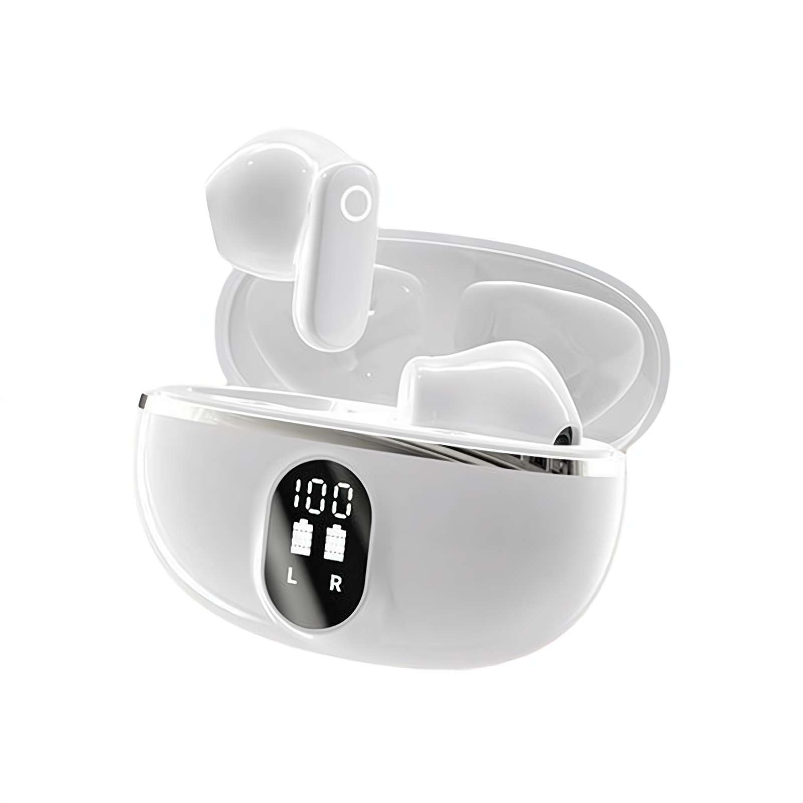 Foto 2 pulgar | Auriculares Inalámbricos Bluetooth 5.4 Con Pantalla Led Y Micrófono - Negros - Venta Internacional.