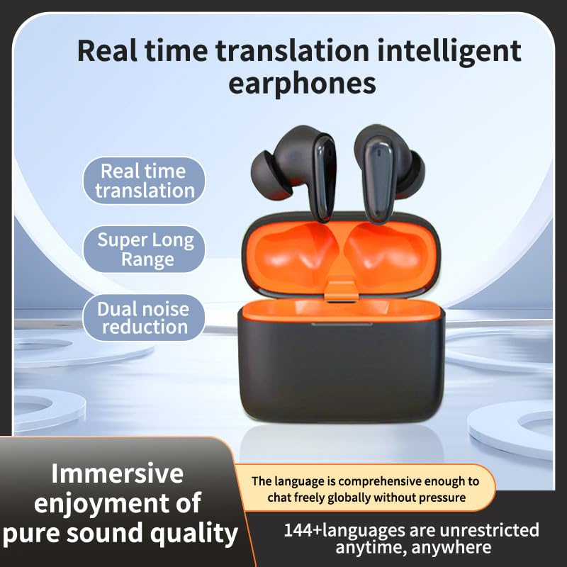 Foto 4 pulgar | Auriculares Inalámbricos Bluetooth 5.3 Stereo Bass Con Micrófono Ipx6 Azul Marino - Venta Internacional.