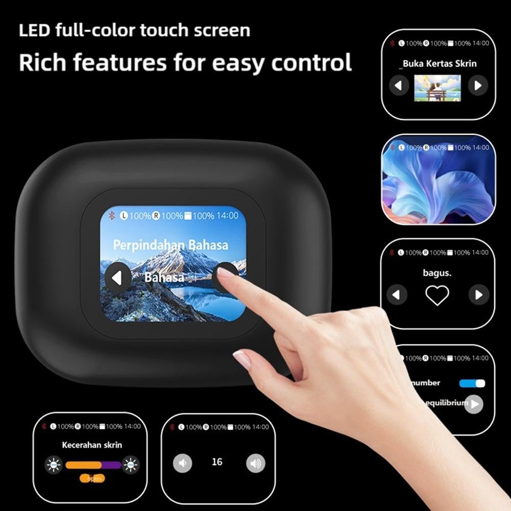 Foto 3 pulgar | Auriculares Inalámbricos Para Colocar Sobre La Oreja Xp2 Con Pantalla Led, Color Negro - Venta Internacional.
