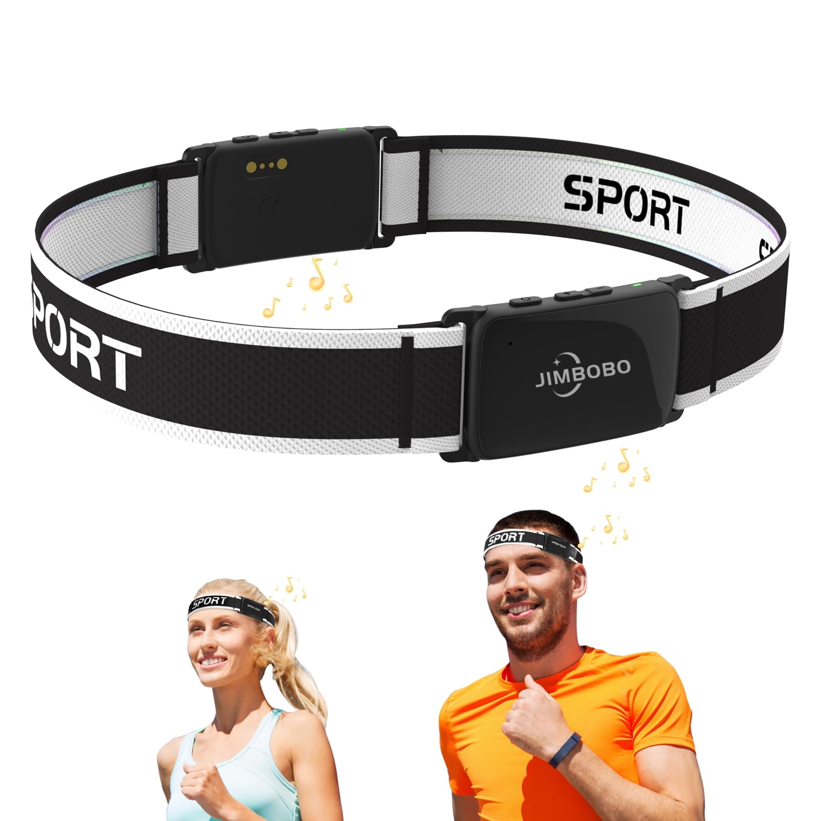 Foto 2 pulgar | Auriculares Bluetooth Con Diadema Deportiva Jimbobo As33 Negros - Venta Internacional.