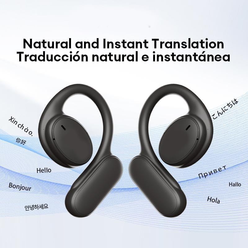 Foto 6 pulgar | Auriculares De Traducción Genéricos 2025 En Tiempo Real, 75 Idiomas (negros) - Venta Internacional.