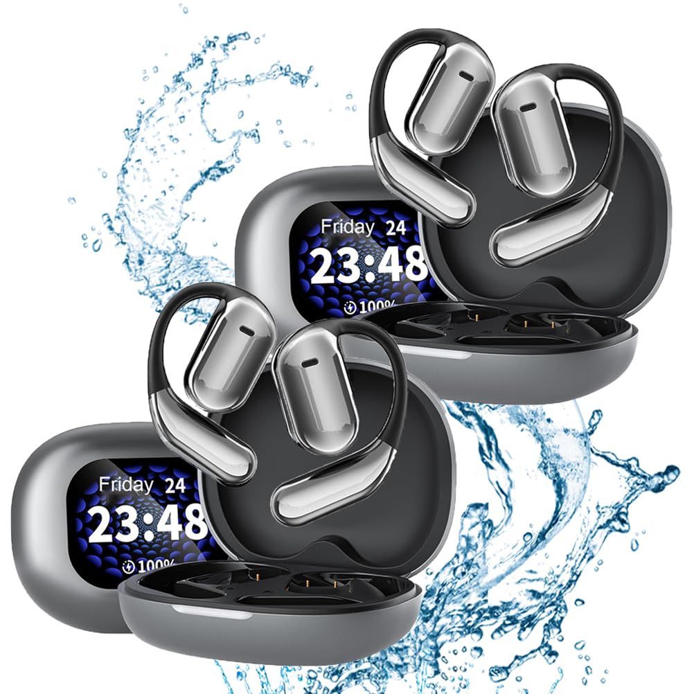 Auriculares Abiertos True Wireless Xp2 Bluetooth 5.4 Negros - Venta Internacional.