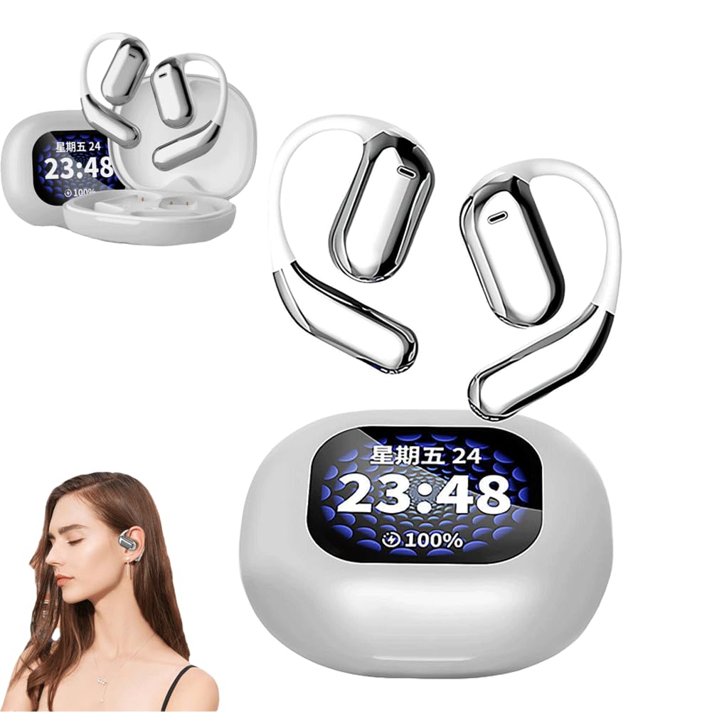 Foto 2 pulgar | Auriculares Bluetooth Para Colocar Sobre La Oreja Auriculares Abiertos Inalámbricos Verdaderos - Venta Internacional.