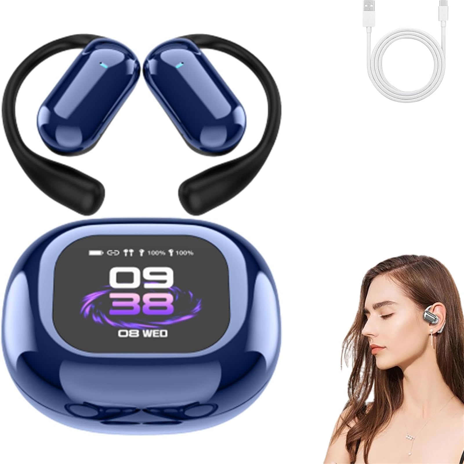 Auriculares Vylaras Ai Translator Bluetooth V5.4 Ipx5 A Prueba De Agua - Venta Internacional.