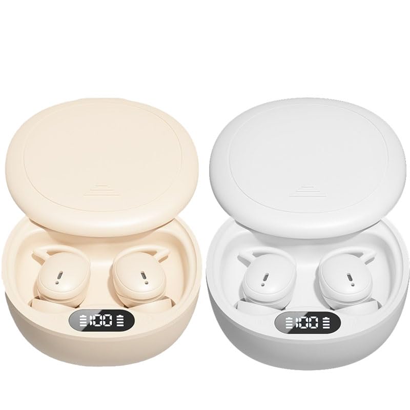 Auriculares Para Dormir Bella Sleep Pro 2025 Para Personas Que Duermen De Lado, Color Beige+blanco - Venta Internaciona