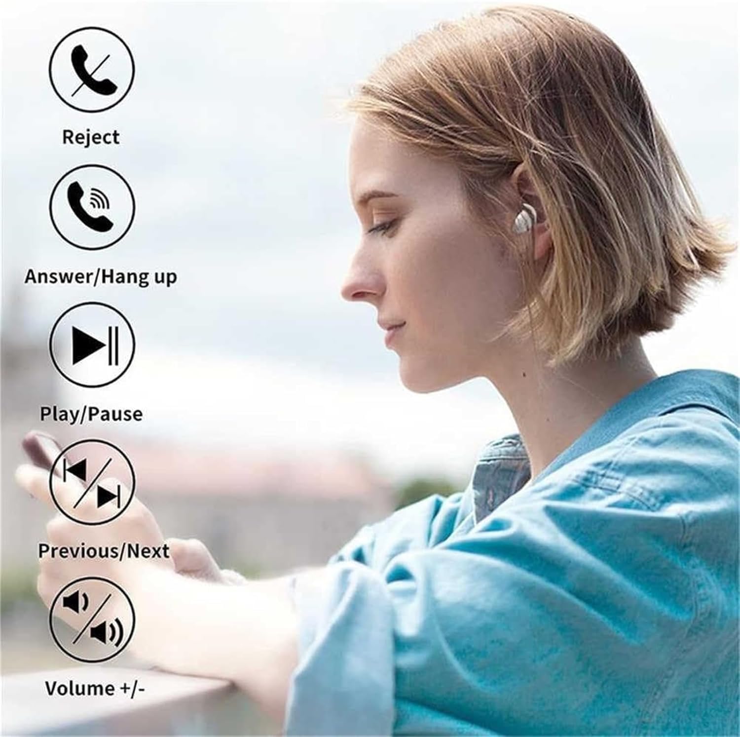 Foto 4 pulgar | Auriculares Para Dormir Bella Sleep Pro 2025 Para Personas Que Duermen De Lado, Blancos - Venta Internacional.