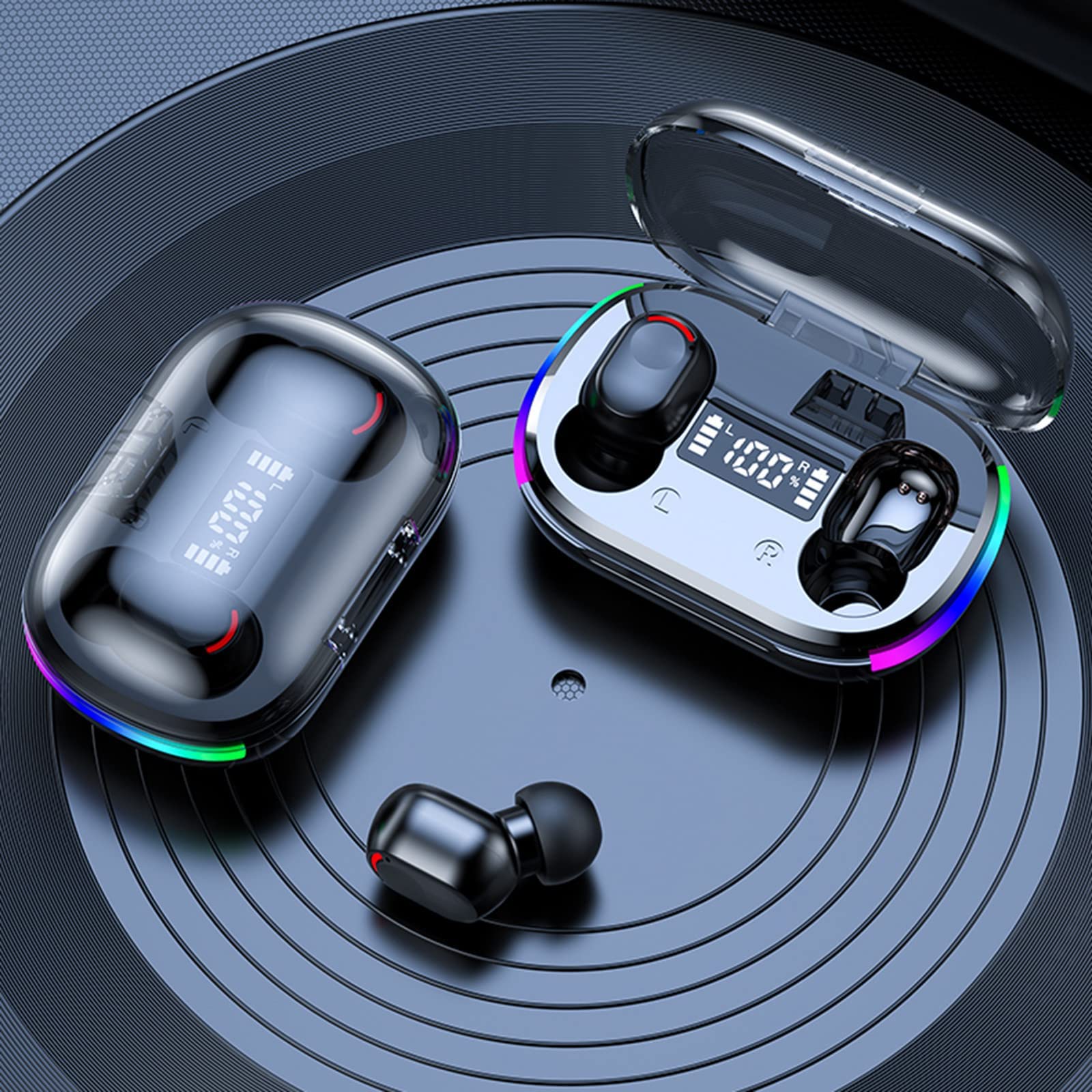 Foto 2 pulgar | Auriculares Inalámbricos Bluetooth 5.3 In-ear Con Micrófono Ipx5 A Prueba De Agua - Venta Internacional.