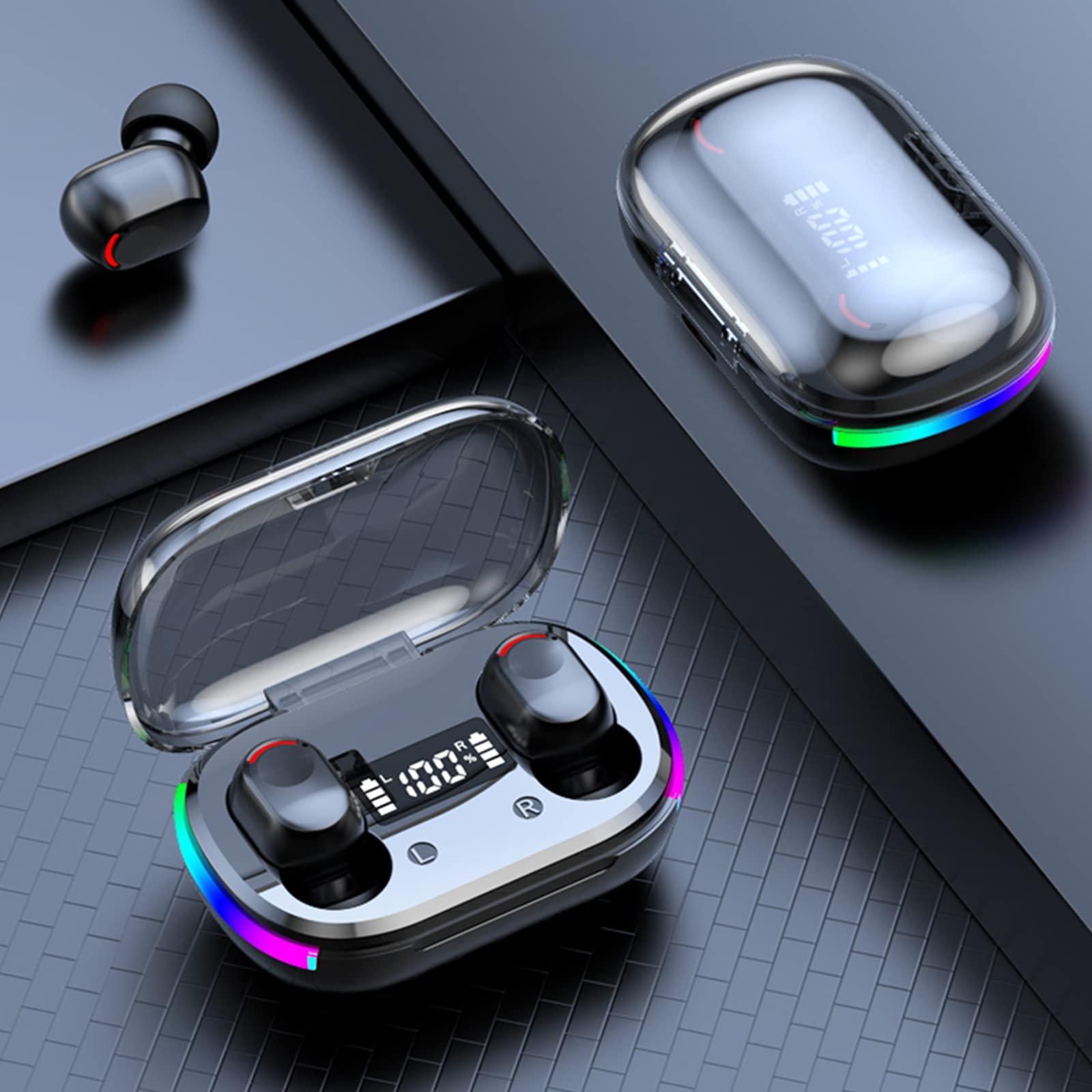 Foto 4 pulgar | Auriculares Inalámbricos Bluetooth 5.3 In-ear Con Micrófono Ipx5 A Prueba De Agua - Venta Internacional.
