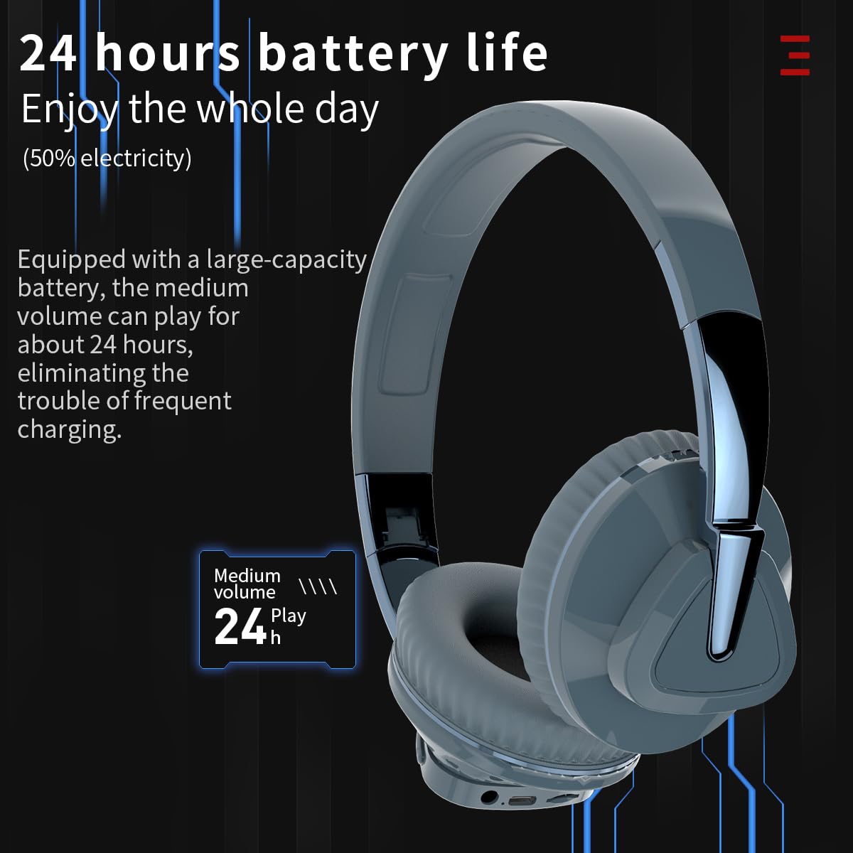 Foto 3 pulgar | Auriculares Bluetooth Genéricos De 2 Núcleos Sin Pérdidas, 24 Horas De Reproducción - Venta Internacional.