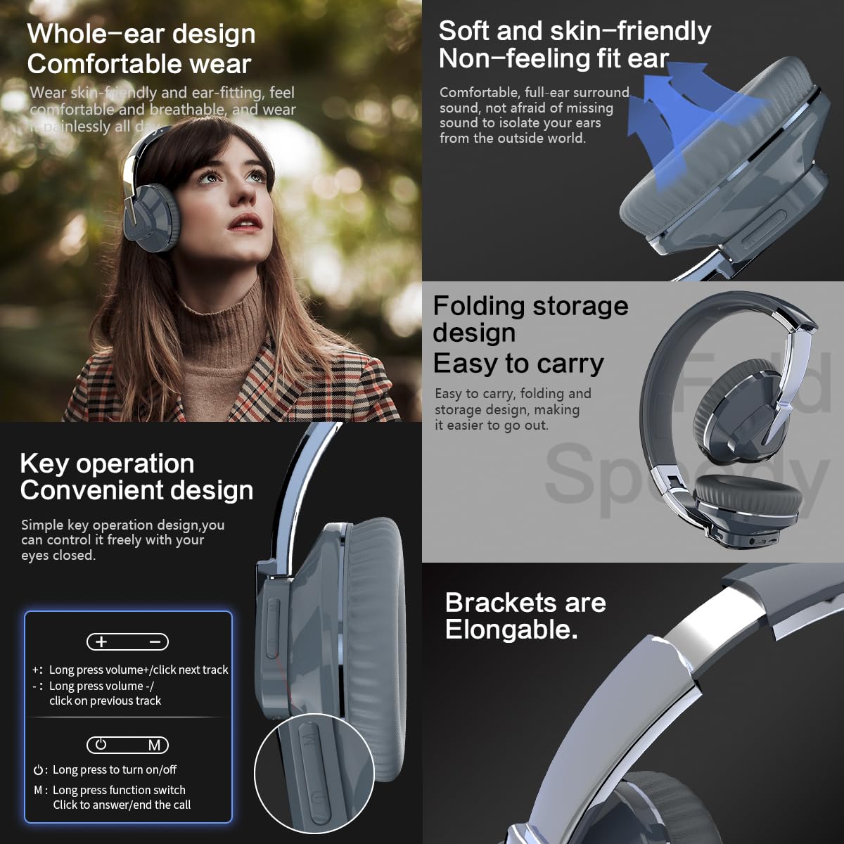 Foto 6 pulgar | Auriculares Bluetooth Genéricos De 2 Núcleos Sin Pérdidas, 24 Horas De Reproducción - Venta Internacional.