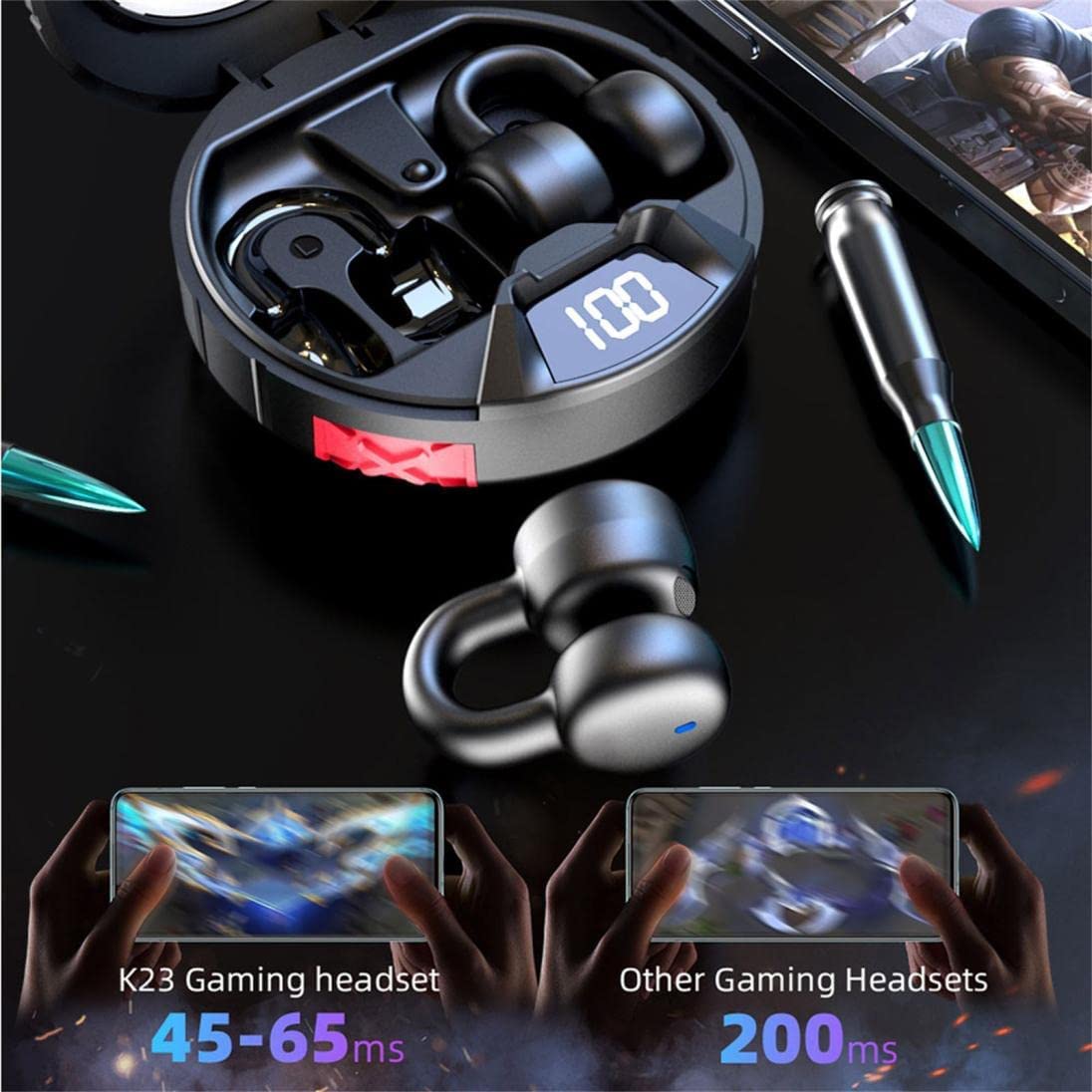 Foto 8 pulgar | Auriculares Inalámbricos Bones Conduction Tws Con Pantalla Led - Venta Internacional.