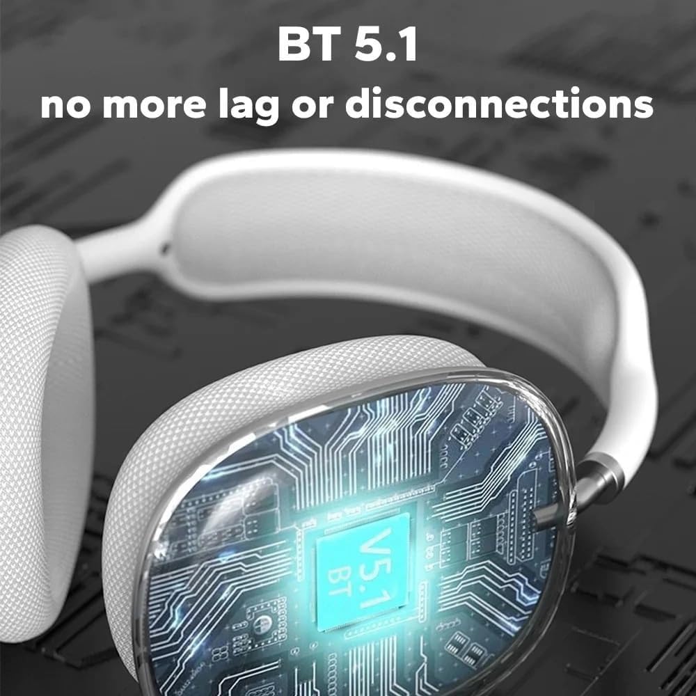 Foto 6 pulgar | Auriculares Bluetooth Max P9 Pro Con Audio Hifi Inigualable, Color Negro - Venta Internacional.