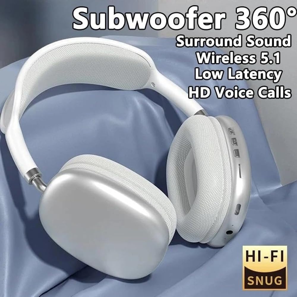 Foto 7 pulgar | Auriculares Bluetooth Max P9 Pro Con Audio Hifi Inigualable, Color Negro - Venta Internacional.