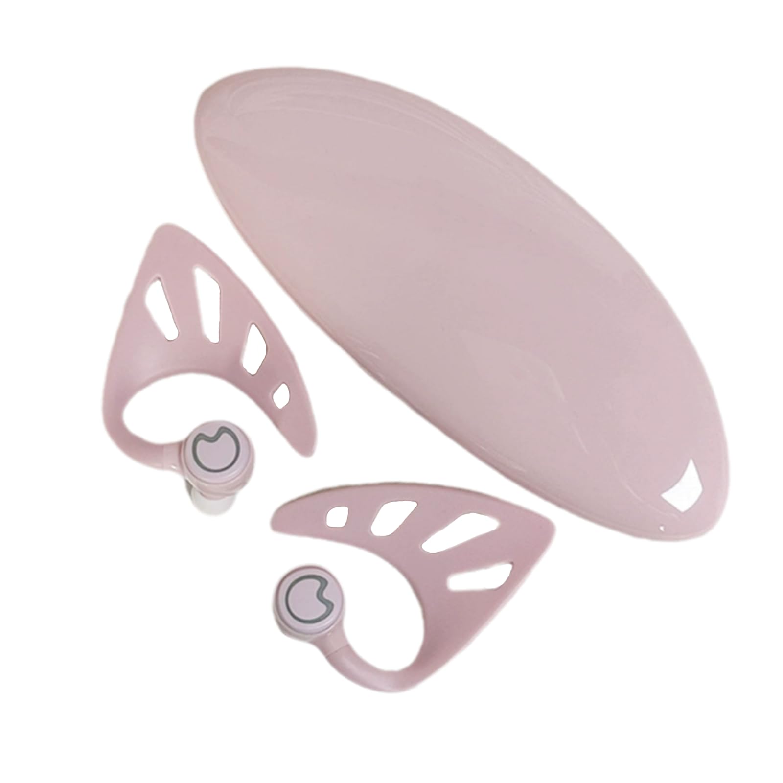 Foto 2 pulgar | Auriculares Inalámbricos Elf Ear Con Funda De Carga, Color Rosa - Venta Internacional.
